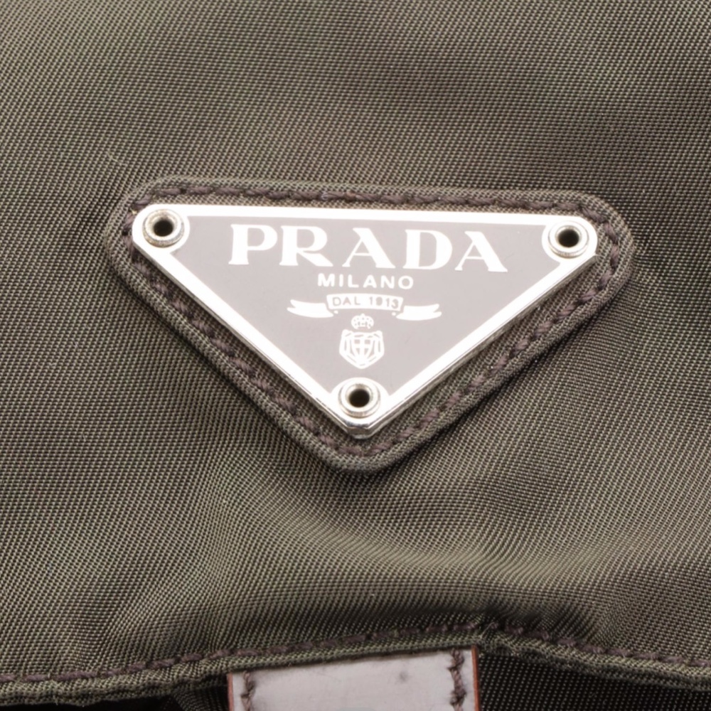 Prada Tessuto Drawstring Backpack Bag - image 3